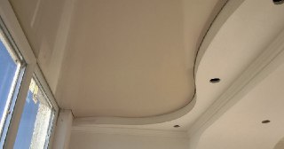 Натяжной потолок на балкон Черногорск, цена 6356 руб.